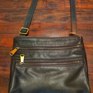 Fossil black purse
